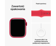 Apple Watch 9 41/(PRODUCT)RED Aluminum/RED Sport Band S/M LTE - 1180276 - zdjęcie 11